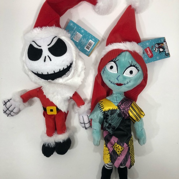Jack Skellington/Sally Mini Plush - Picture 2 of 12
